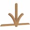 Ekena Millwork Redmond Smooth Timber Gable Bracket, Western Red Cedar, 84"W x 45"H x 3 1/2"D x 3 1/2"F, 13/12 Pitch GBW084X45X0404RED00SWR - alternate 5